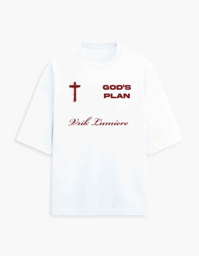 Vrik Lumiere Gods Plan Ovr Tee