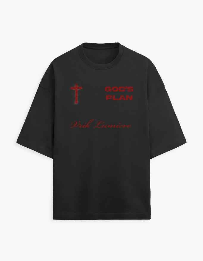 Vrik Lumiere Gods Plan Ovr Tee
