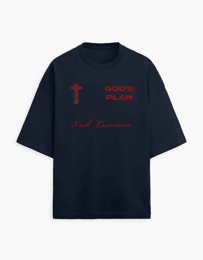Vrik Lumiere Gods Plan Ovr Tee