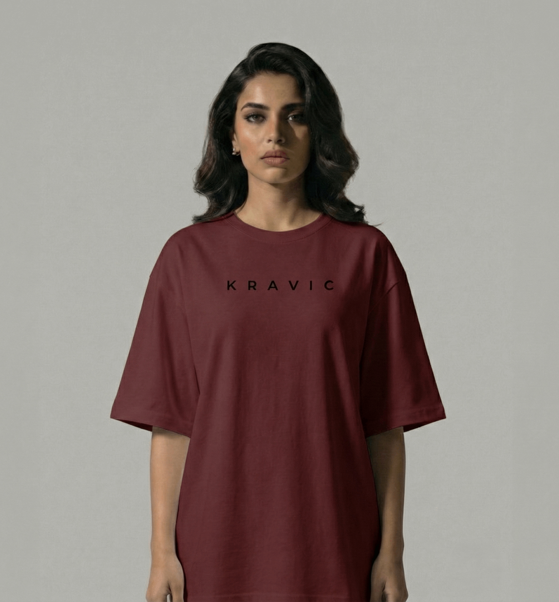 Kravic Women Oversized Tshirt