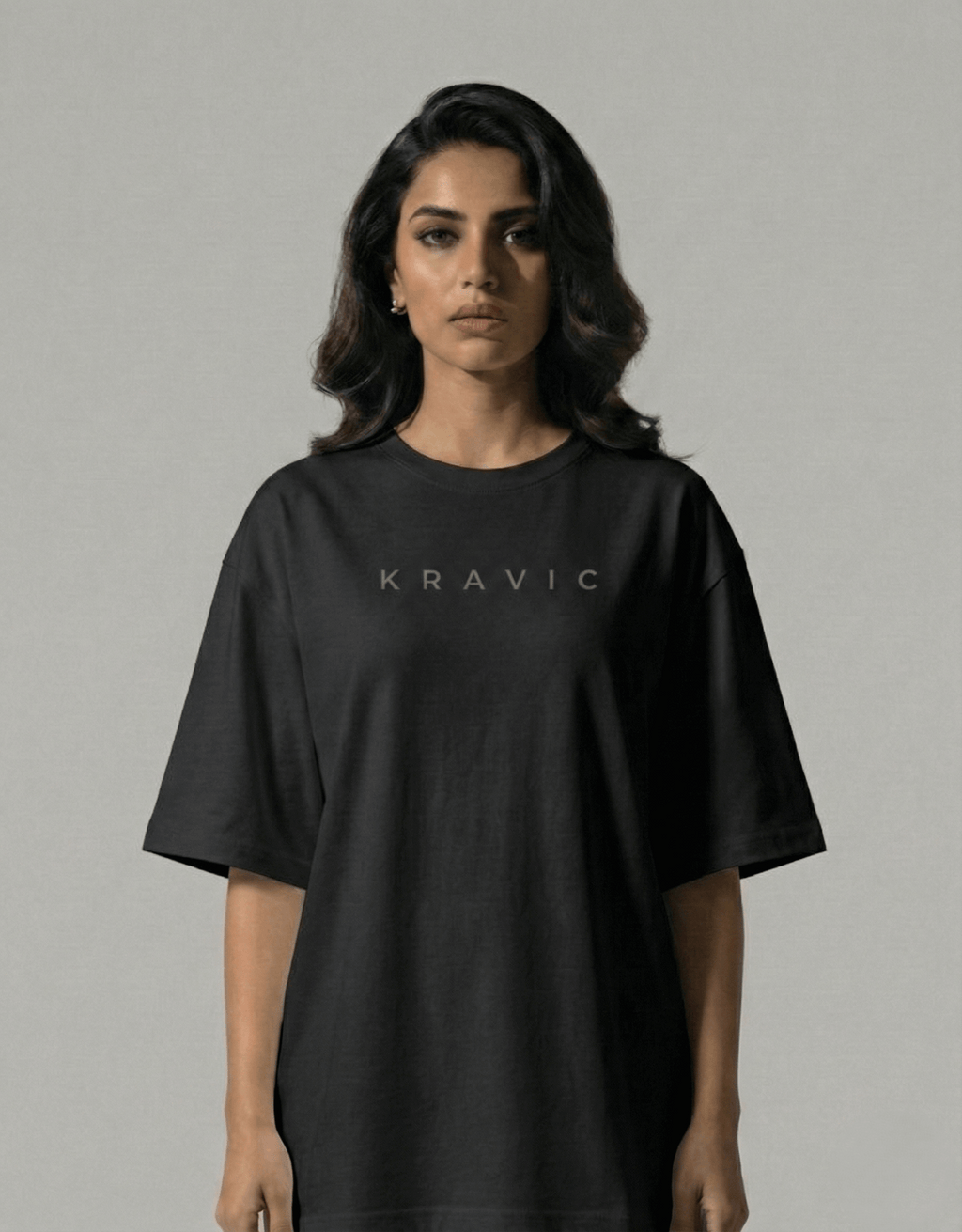 Kravic Women Oversized Tshirt