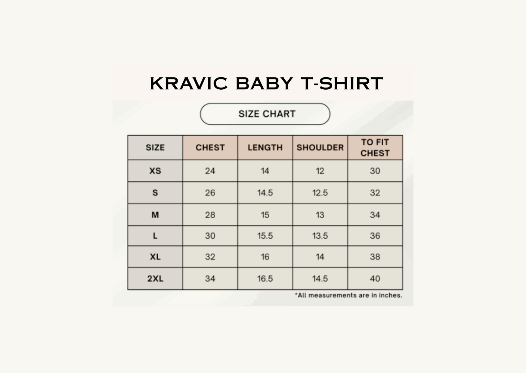 Kravic Baby Tee